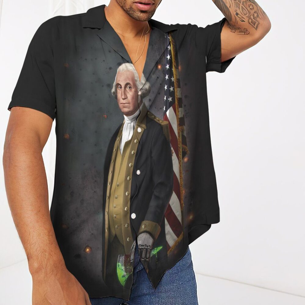 Badassery George Washington Custom Short Sleeve Shirt