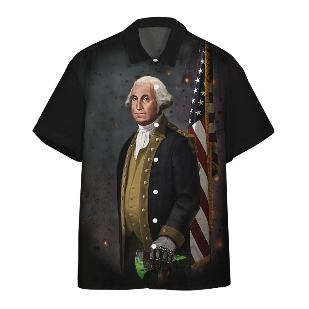 Badassery George Washington Custom Short Sleeve Shirt