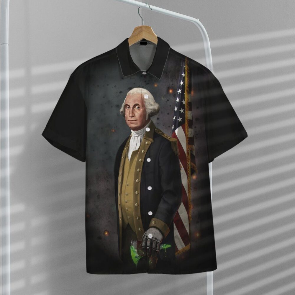 Badassery George Washington Custom Short Sleeve Shirt