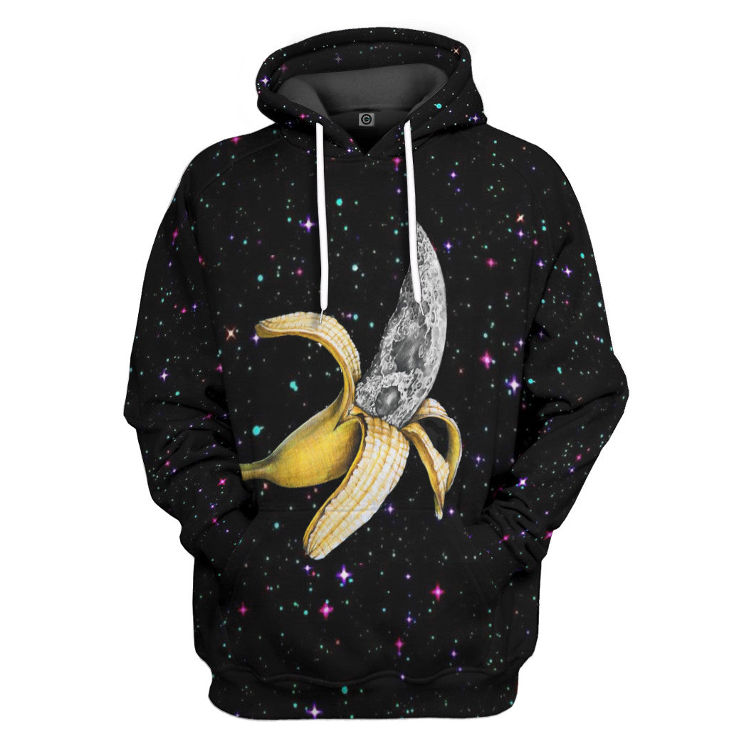 Banana Galaxy All Over Print T-Shirt Hoodie Fan Gifts Idea