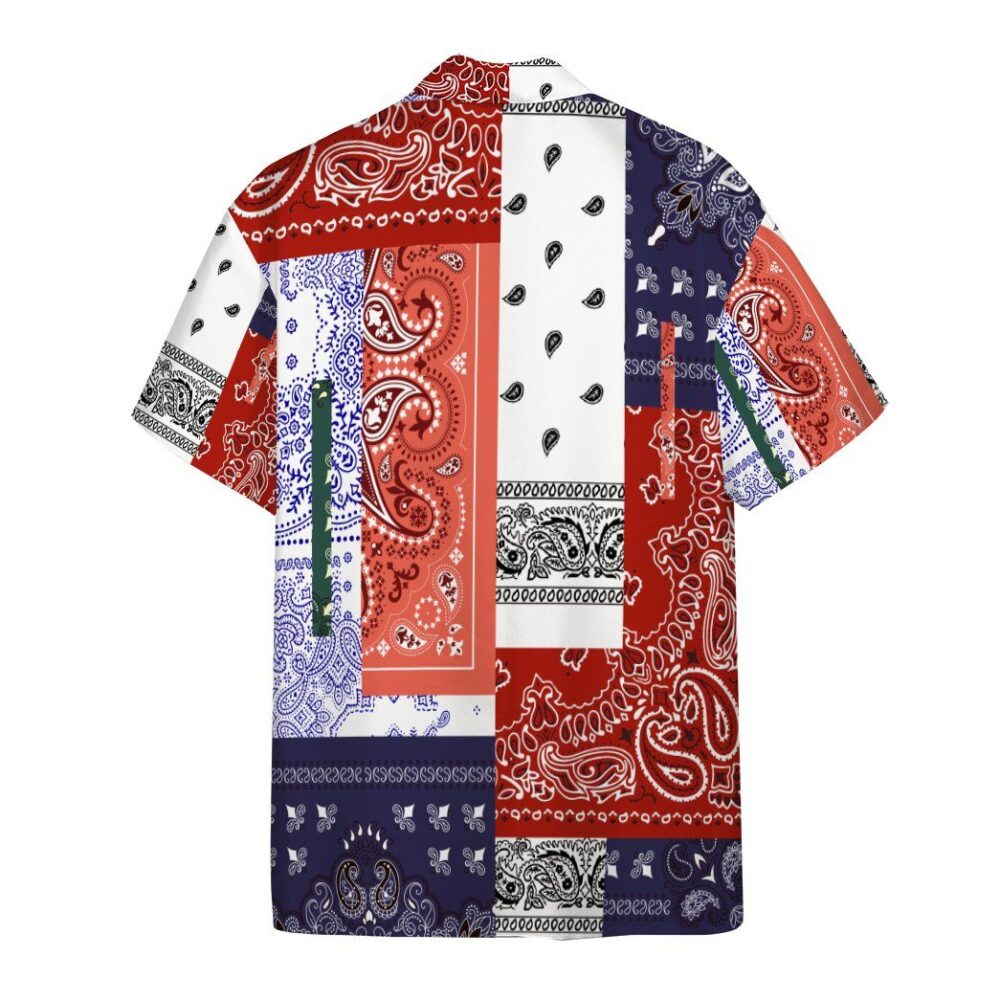 Bandana Hawaii Custom Shorts Sleeve Shirt