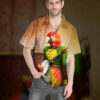 Banjo Parrot Plucks A Pretty Tune Custom Hawaii Shirt P8Wby