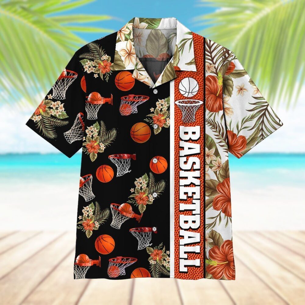 Basketball Custom Hawaiian Shirts For Men And Women