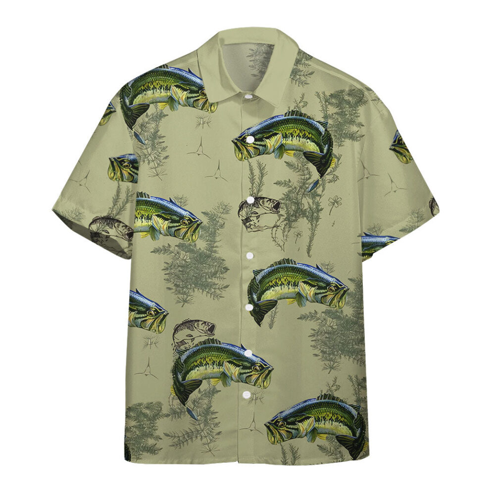 Bass Fishing Custom Short Sleeve Shirt