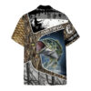 Bass Fishing Skin Camo Custom Short Sleeve Shirt 74C0M