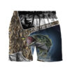 Bass Fishing Skin Camo Custom Short Sleeve Shirt Epcdz