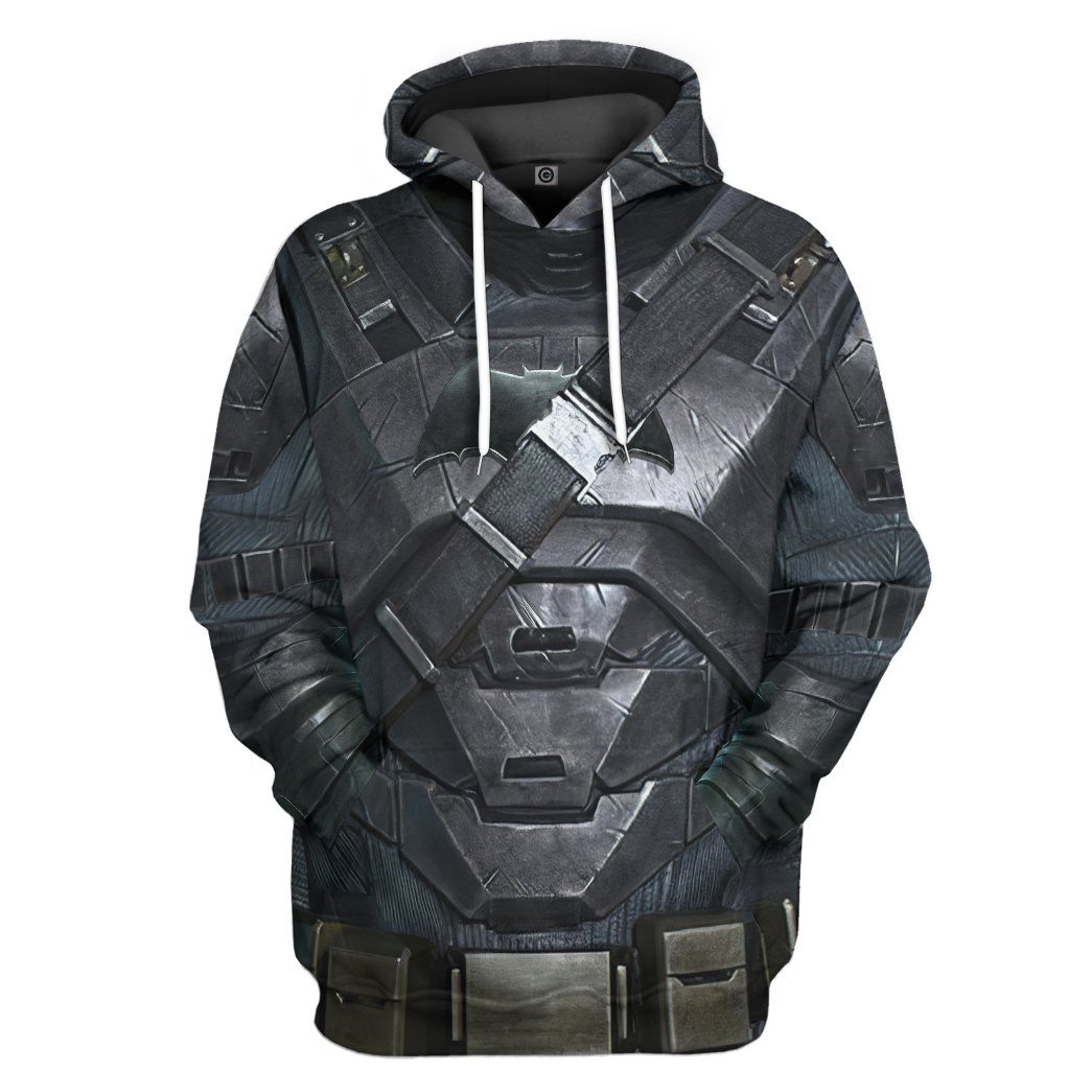 Batman Power Suit Costume Custom Hoodie Apparel