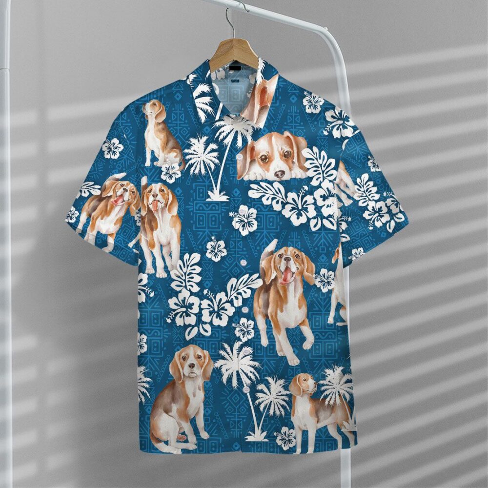 Beagle Dogs Hawaii Shirt