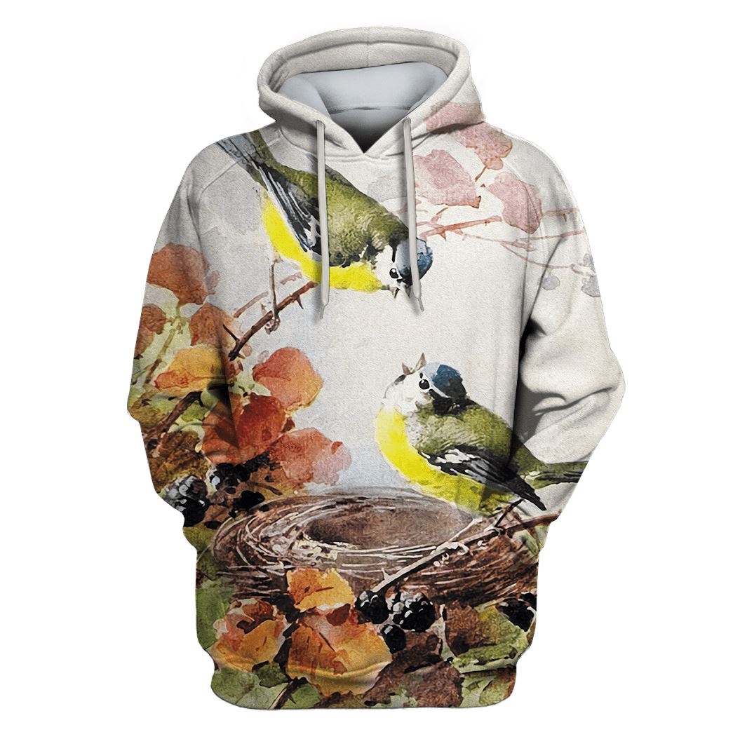 Beautiful Birds Custom T-Shirt Hoodie Apparel