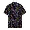 Beautiful Violet Cornflowers And Hummingbirds Custom Hawaii Shirt 6Lpwk