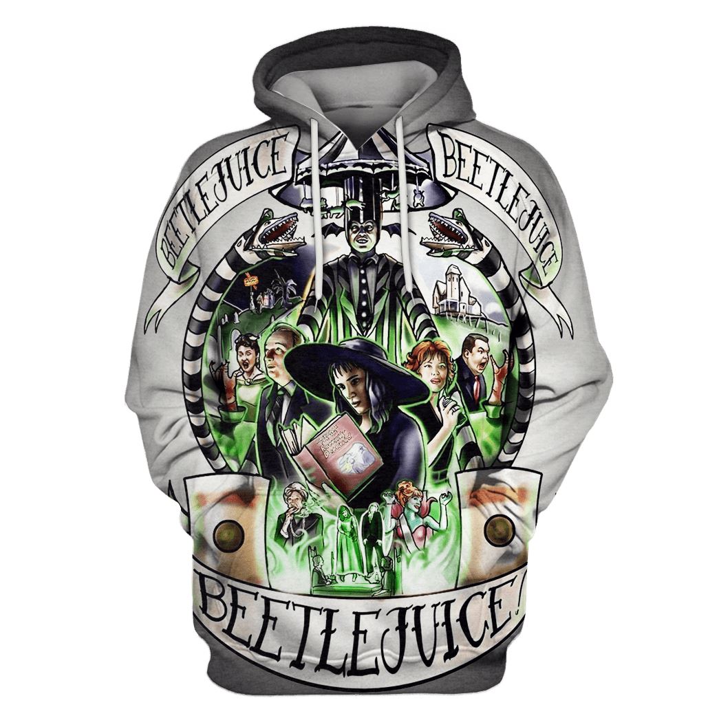 Beetlejuice Tim Burton Hoodie T-Shirt Apparel