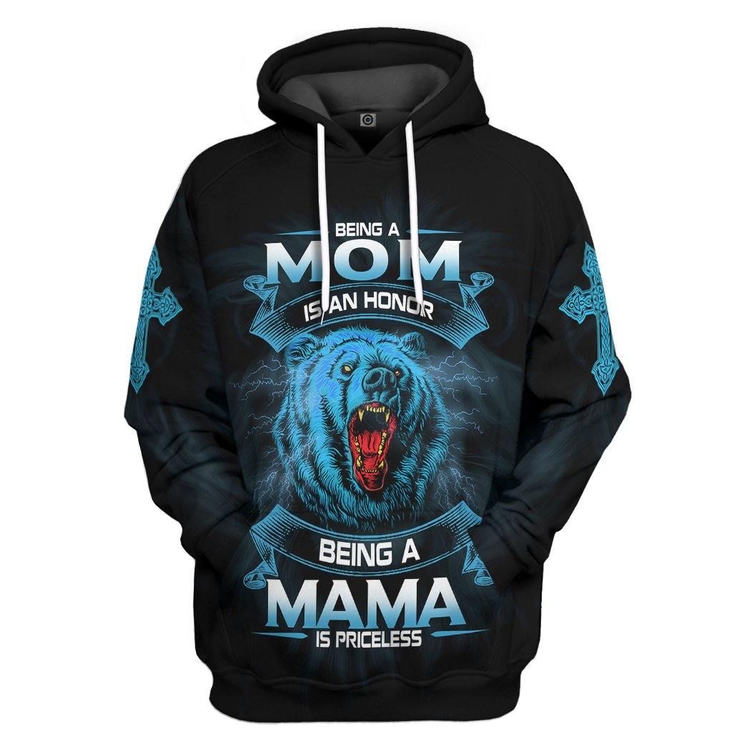 Being A Mom Is An Honor Mothers Day Gift Tshirt Hoodie Apparel