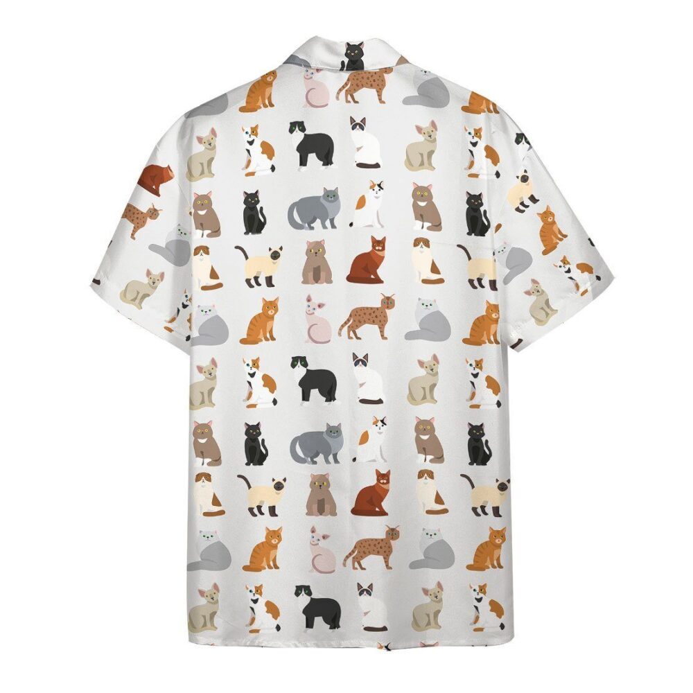 Best Cat Dad Ever Custom Hawaiian Shirts For Men And Women