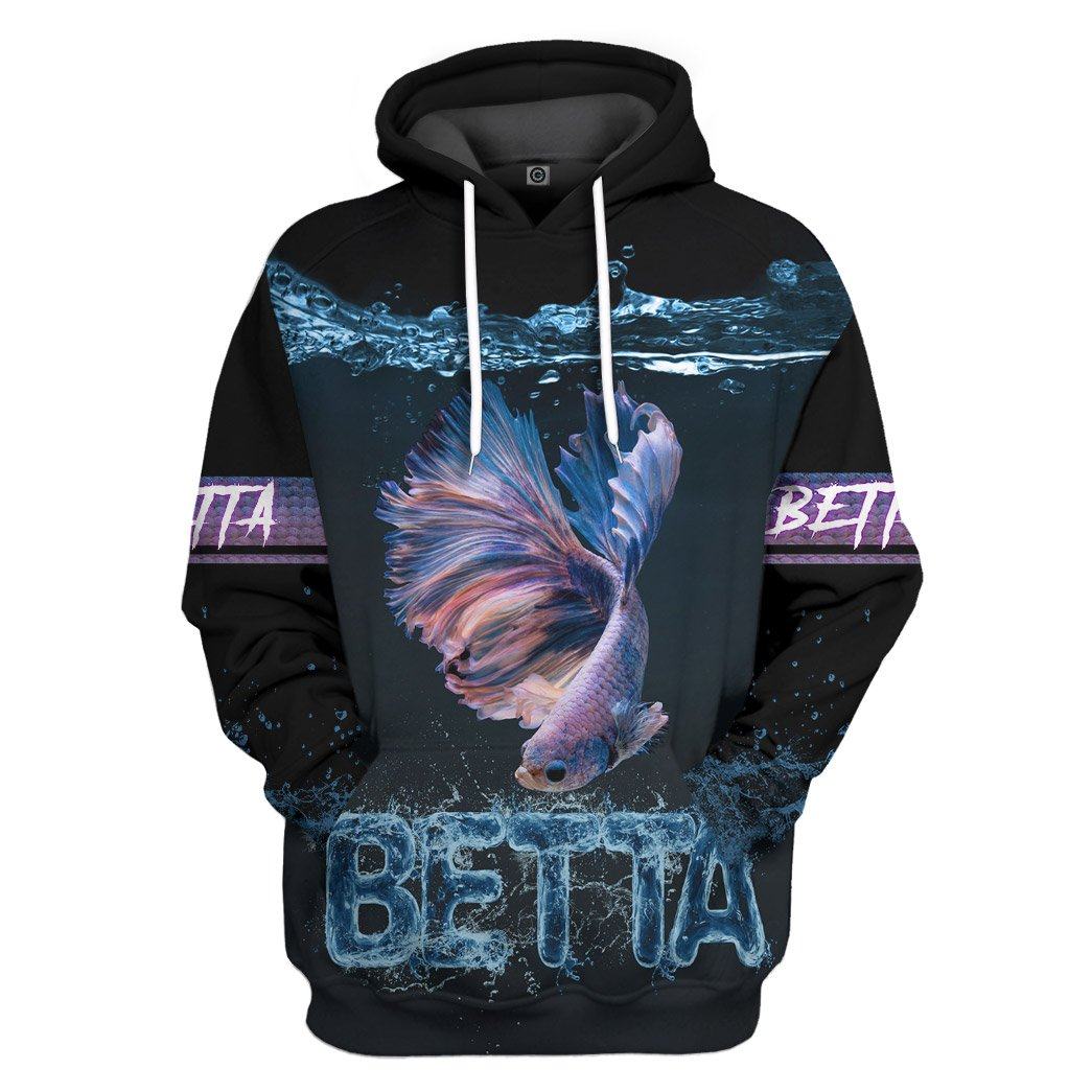 Betta All Over Print T-Shirt Hoodie Fan Gifts Idea