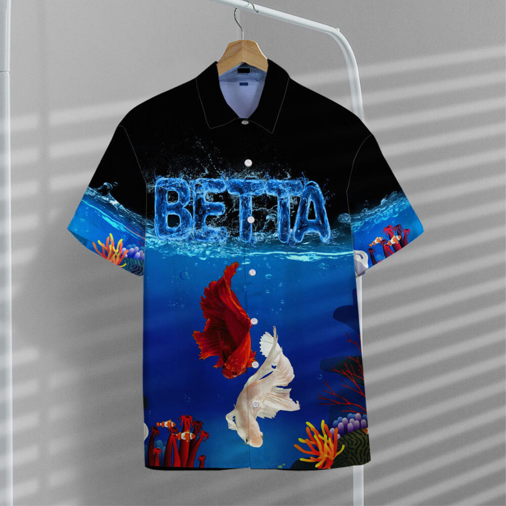 Betta Fish Hawaii Shirt