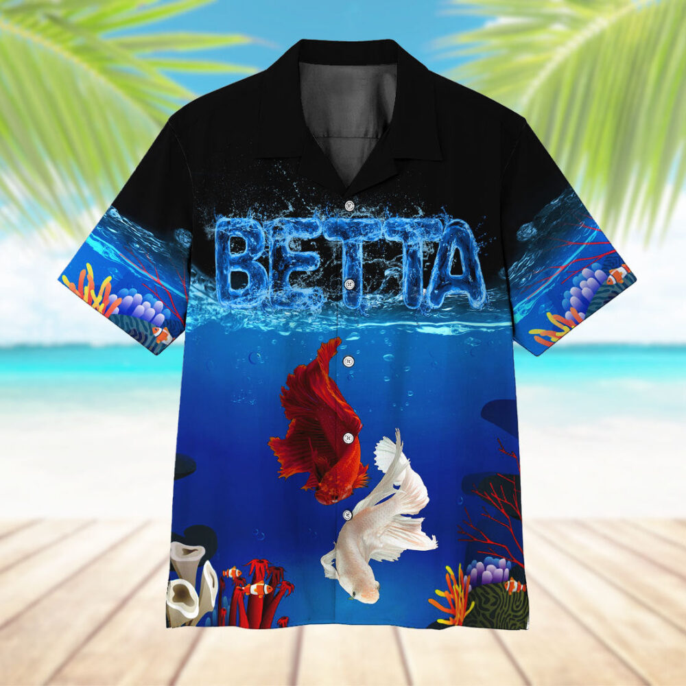 Betta Fish Hawaii Shirt