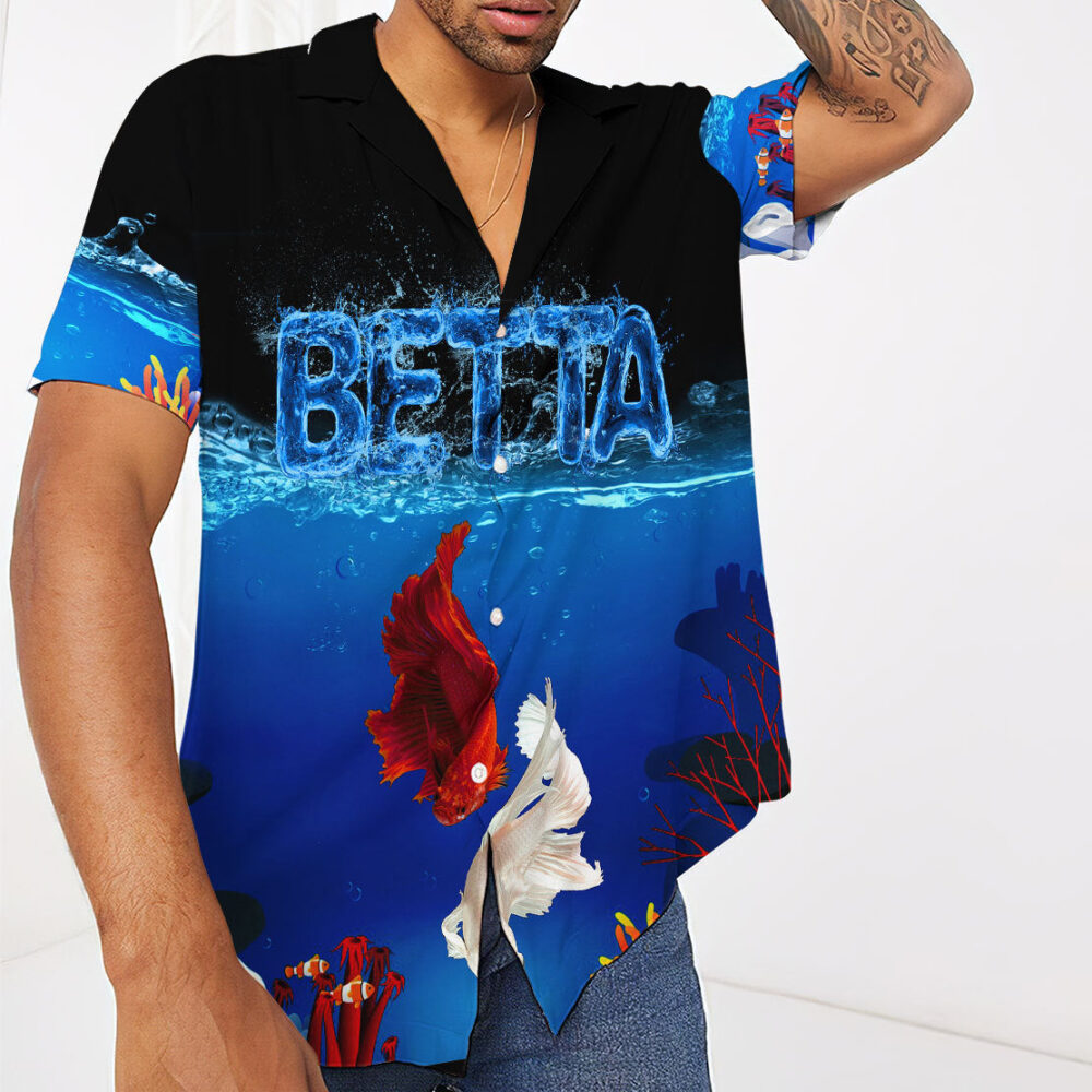 Betta Fish Hawaii Shirt