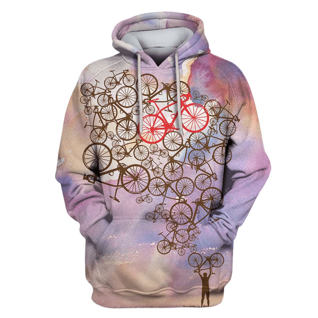 Bicycle Custom T-Shirt Hoodie Apparel