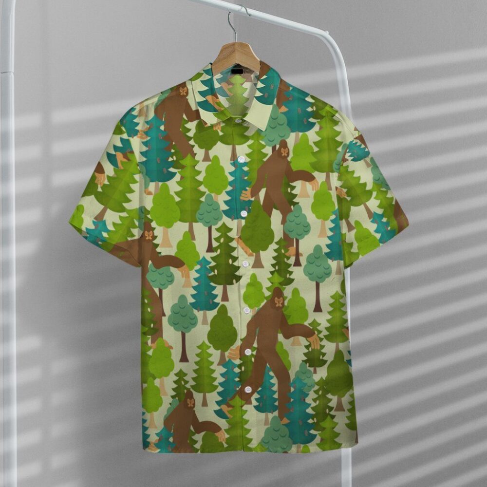 Bigfoot Custom Hawaii Shirt