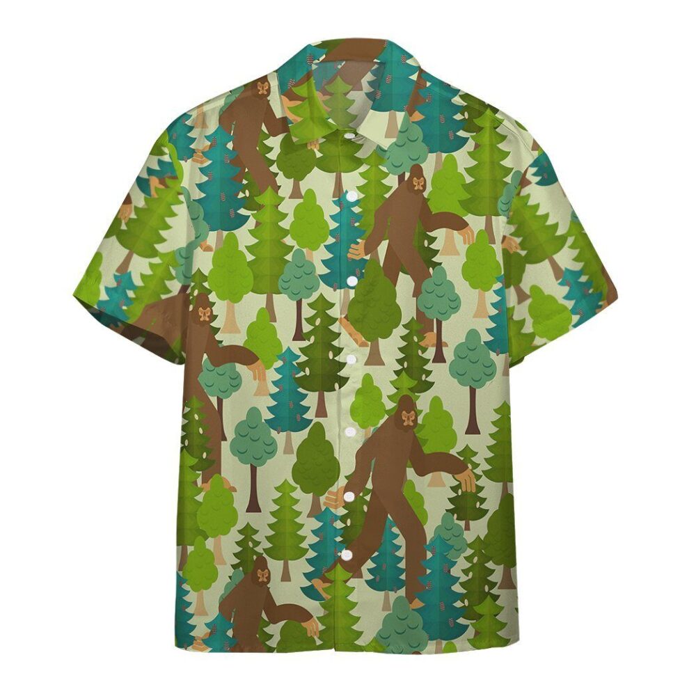 Bigfoot Custom Hawaii Shirt