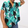 Bigfoot Tropical Custom Hawaiian Shirts For Men And Women Hjree