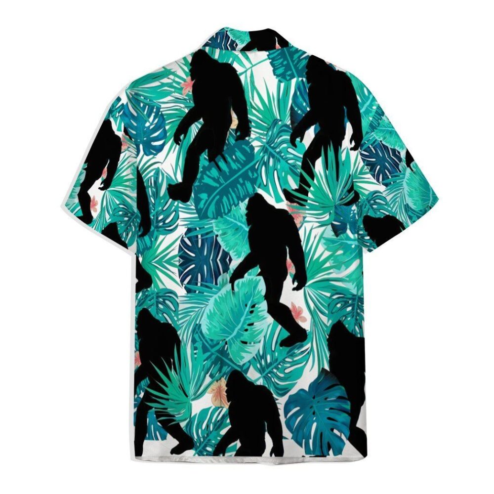 Bigfoot Tropical Custom Hawaiian Shirts For Men And Women