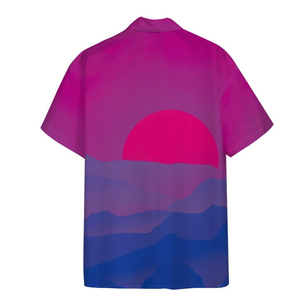 Bis Pride Sunrise Custom Hawaii Shirt