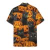 Black Cat And Pumpkin Hawaii Shirt 98K8M