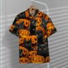 Black Cat And Pumpkin Hawaii Shirt Fuvzi