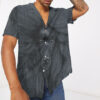 Black Poodle Custom Short Sleeves Shirt Izqzk