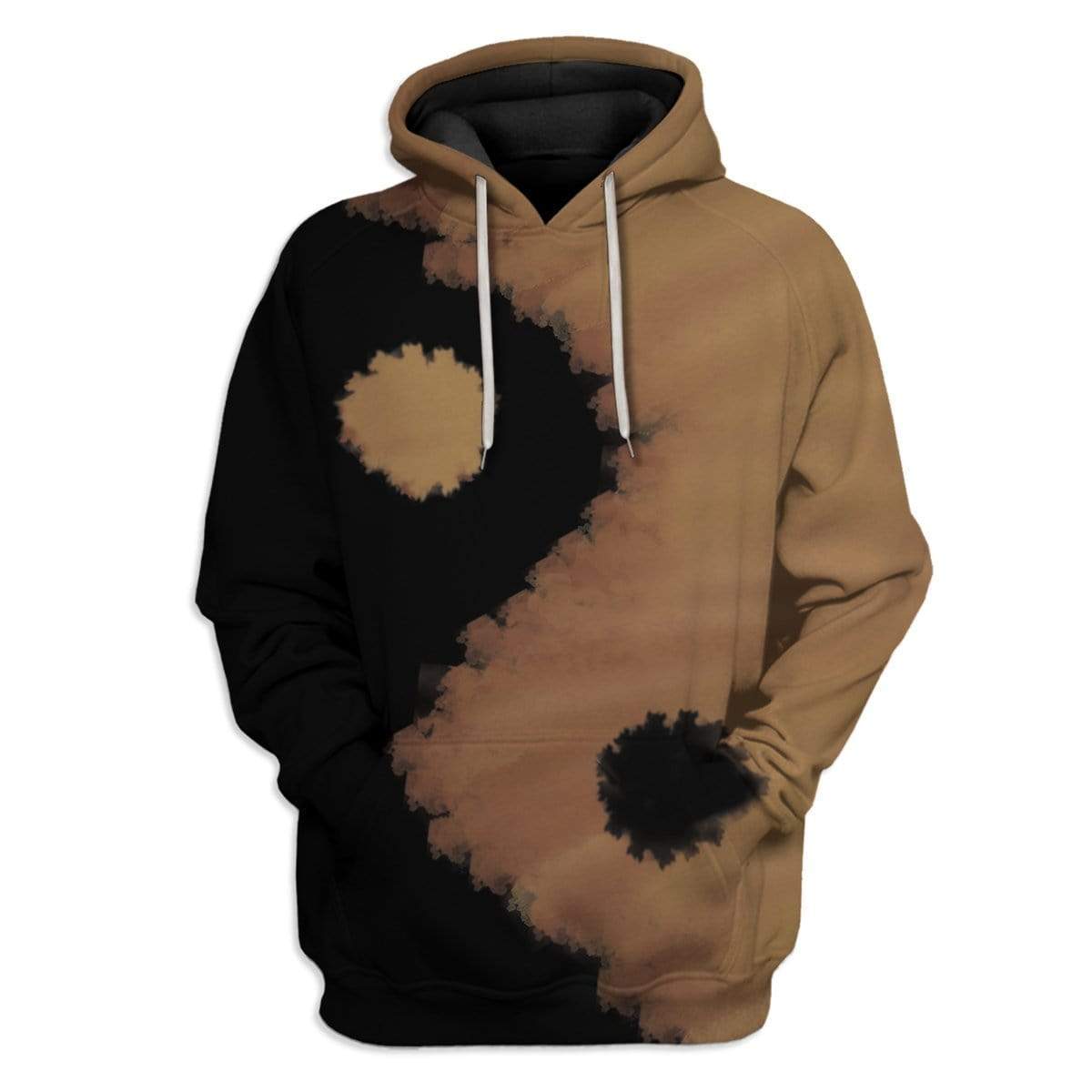 Bleached Yin Yang Custom Hoodie Apparel