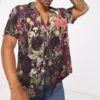 Bloom Skull Custom Hawaii Shirt Qwbsk