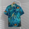 Blue Ocean Octopus Hawaii Shirt Ei5Mn