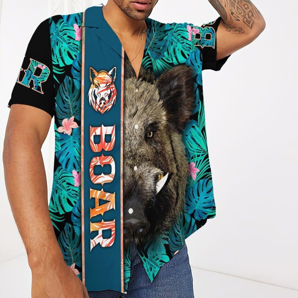 Boar Hawaii Shirt