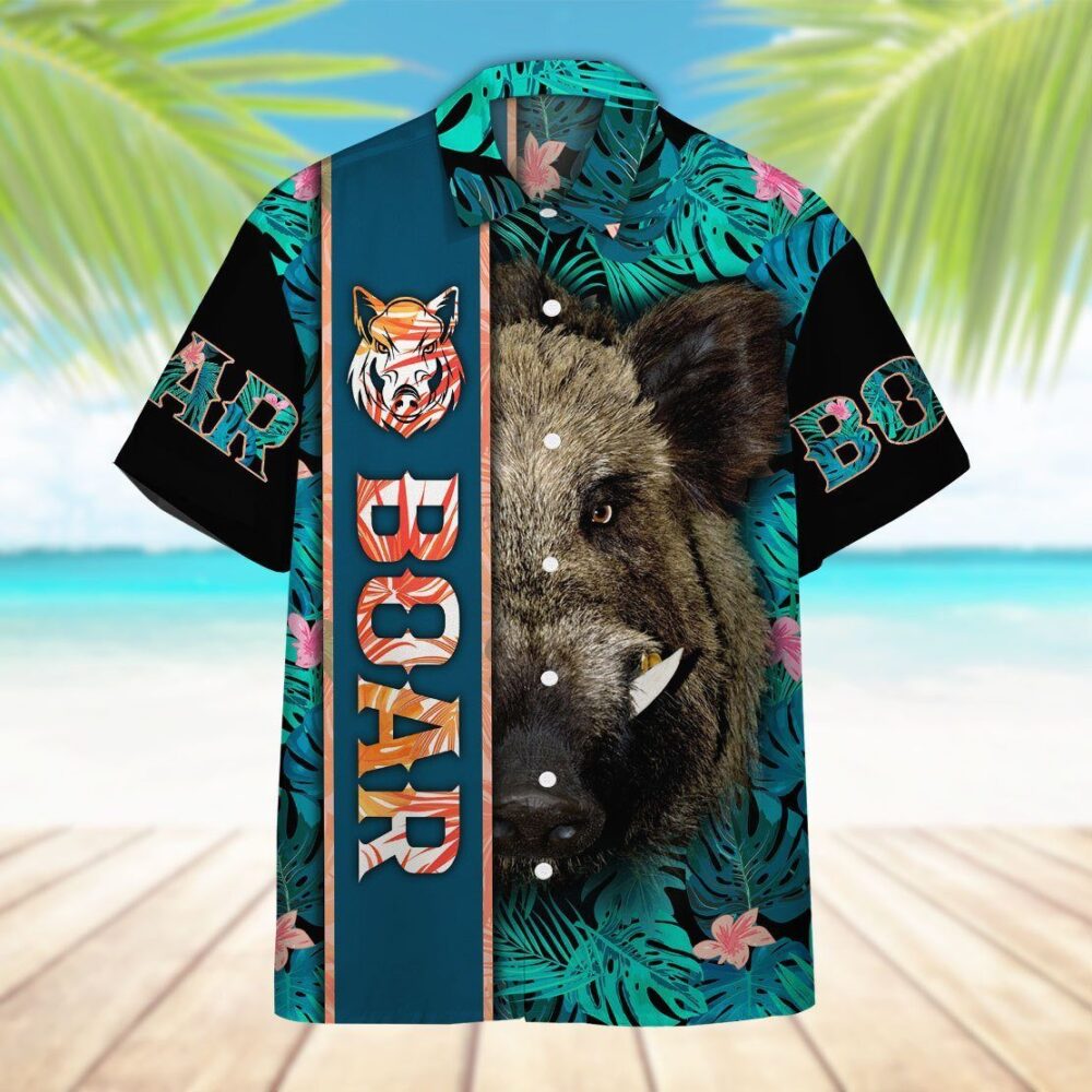 Boar Hawaii Shirt