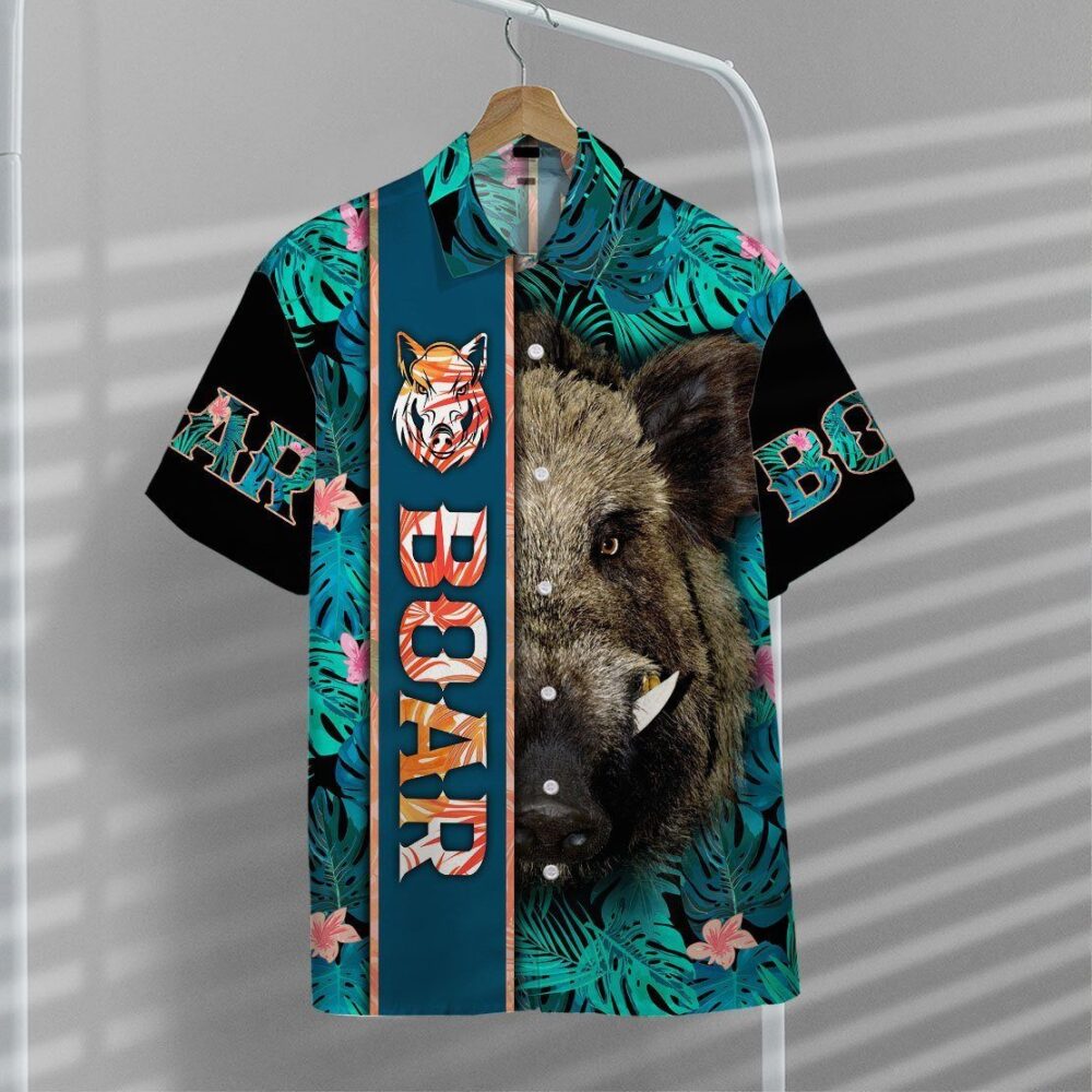 Boar Hawaii Shirt