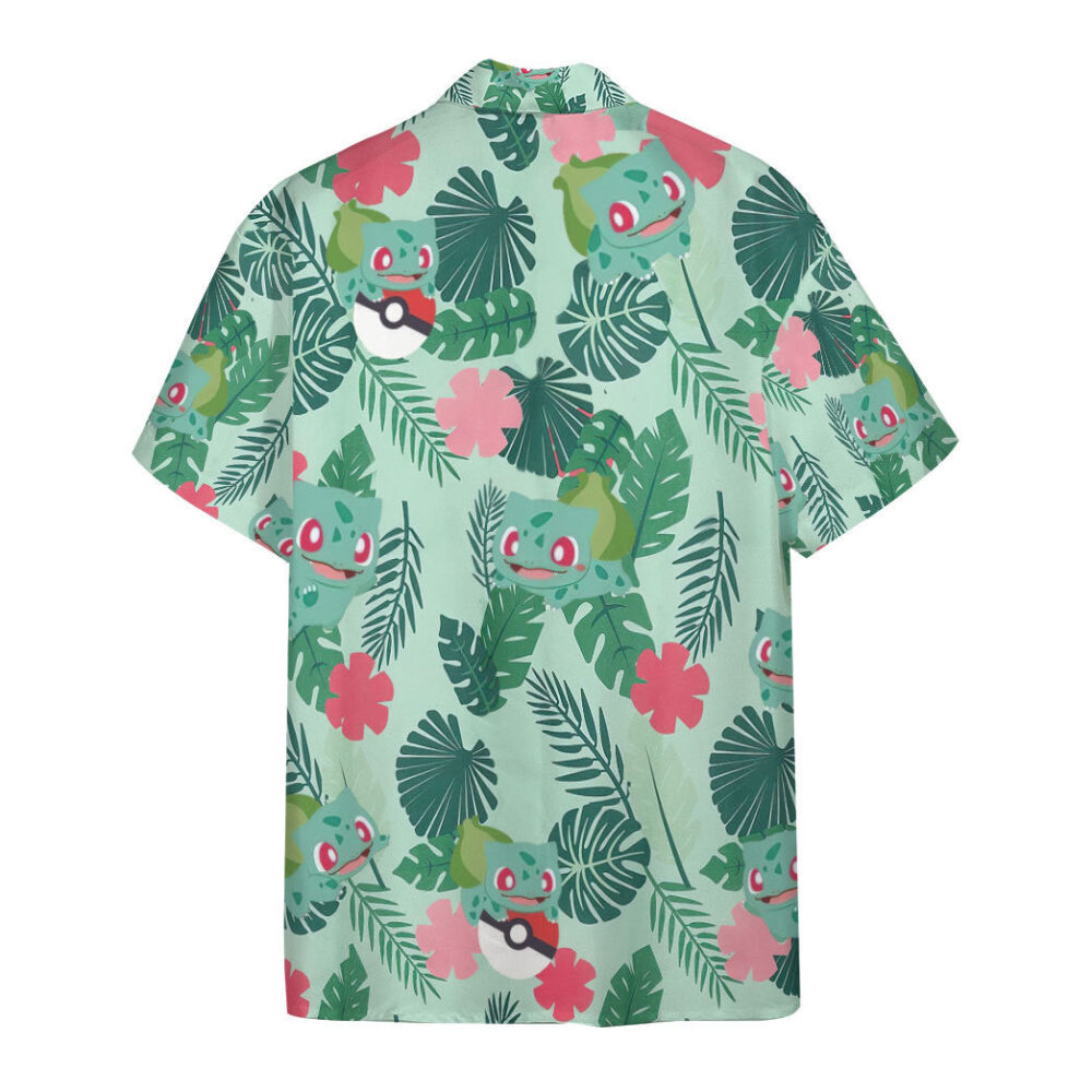 Bulbasaur Pokémon X Hawaii Custom Hawaiian Shirt