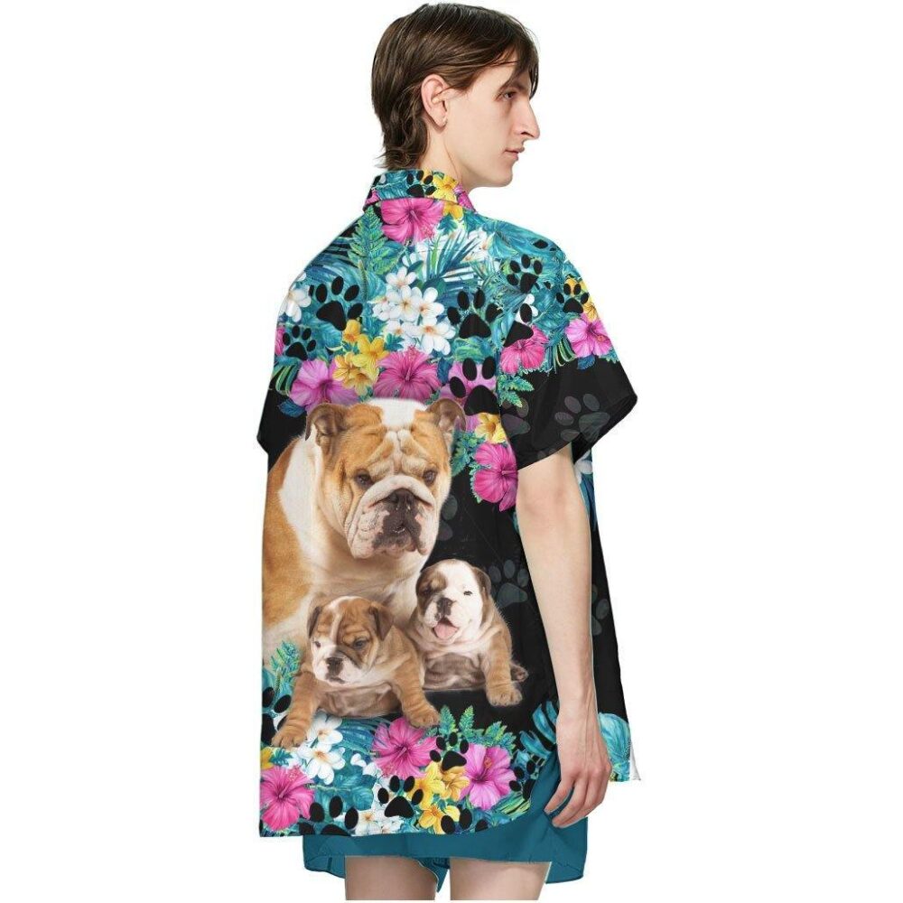 Bulldog Mother Day Hawaii Shirt