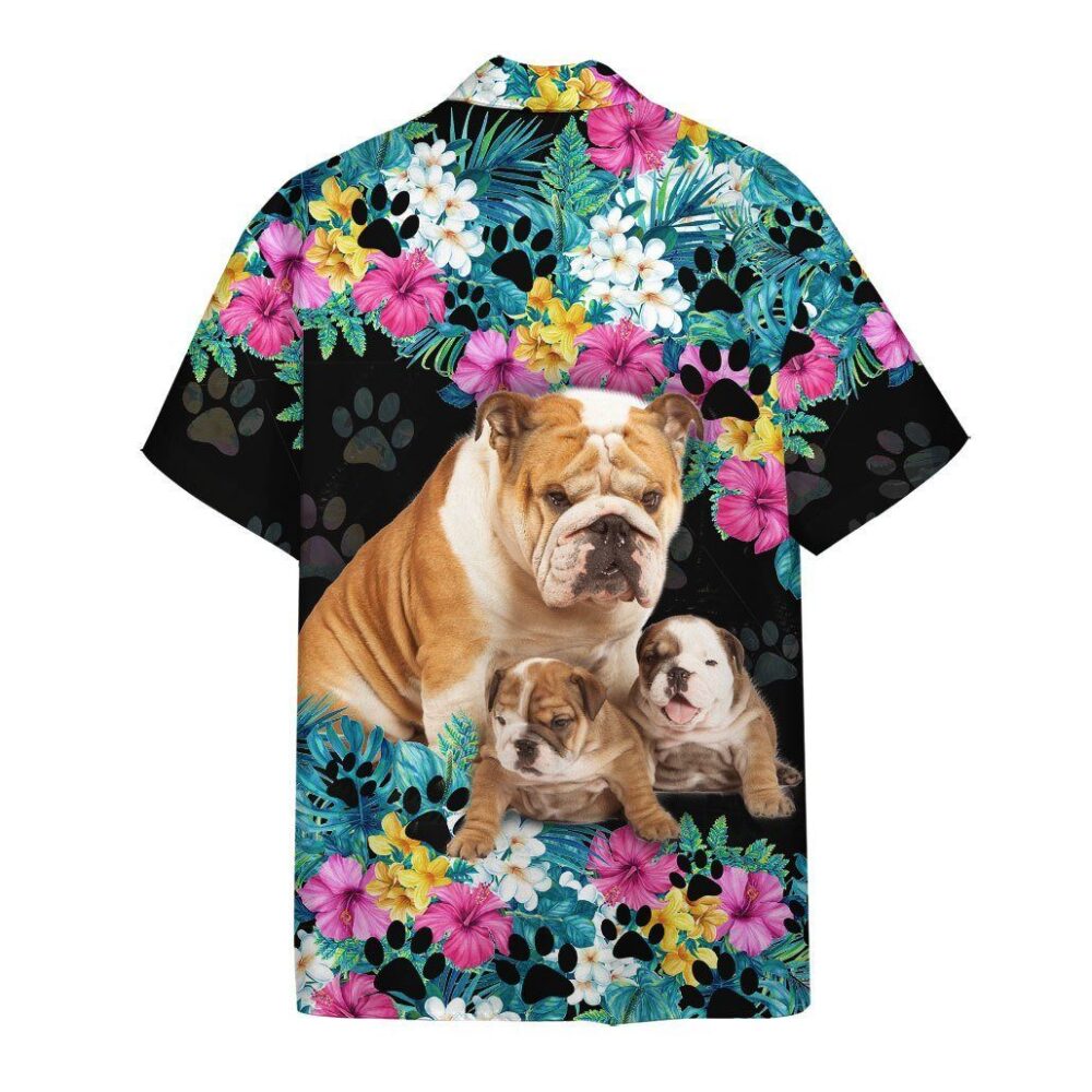 Bulldog Mother Day Hawaii Shirt