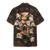 Bulldog Skull Hawaii Shirt 3Dqee