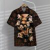 Bulldog Skull Hawaii Shirt Iv9Xb