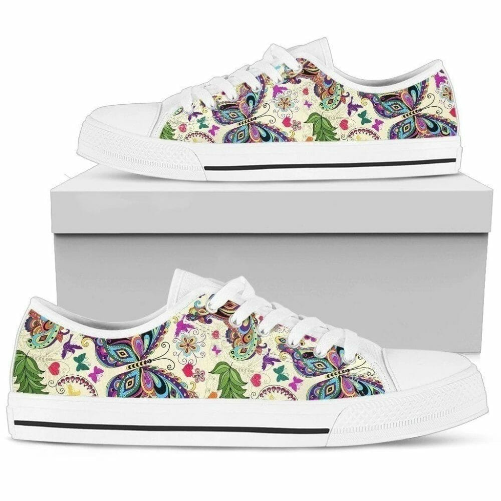 Butterfly Hippie Women Sneakers Style