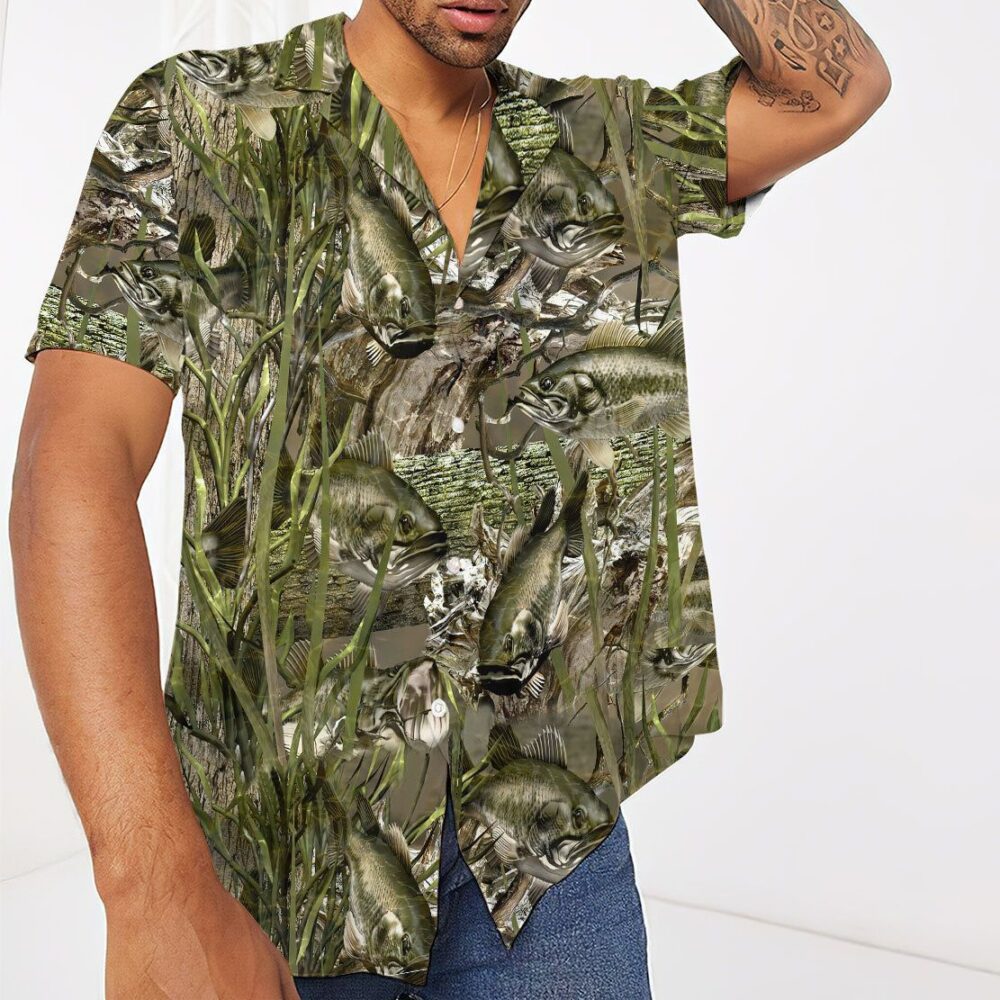 Camo Fishing Hawaii Shirt