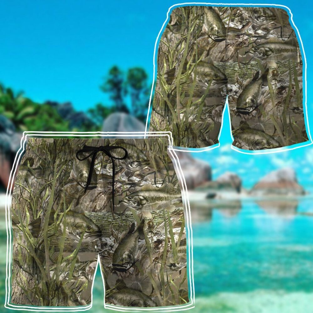 Camo Fishing Hawaii Shirt