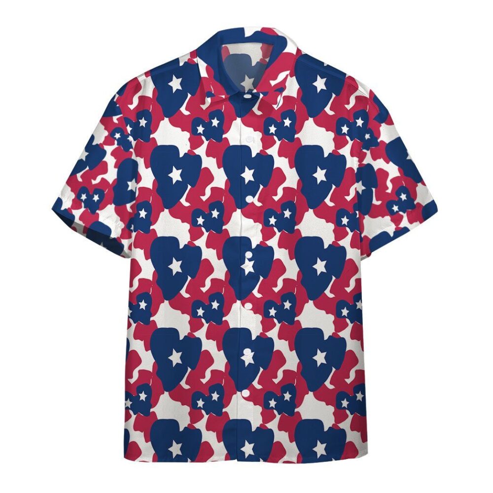 Camo In National Usa Custom Hawaii Shirt