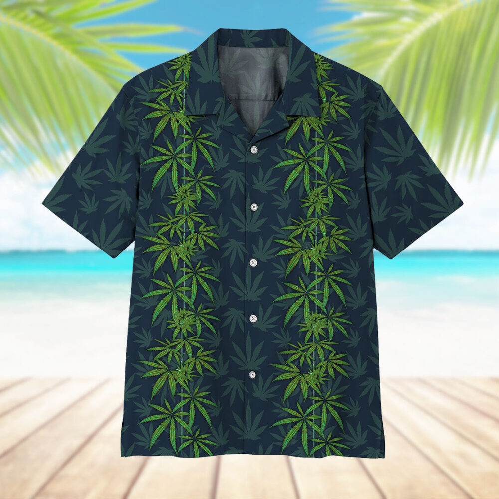 Cannabis Leaves Hawaii Shirt