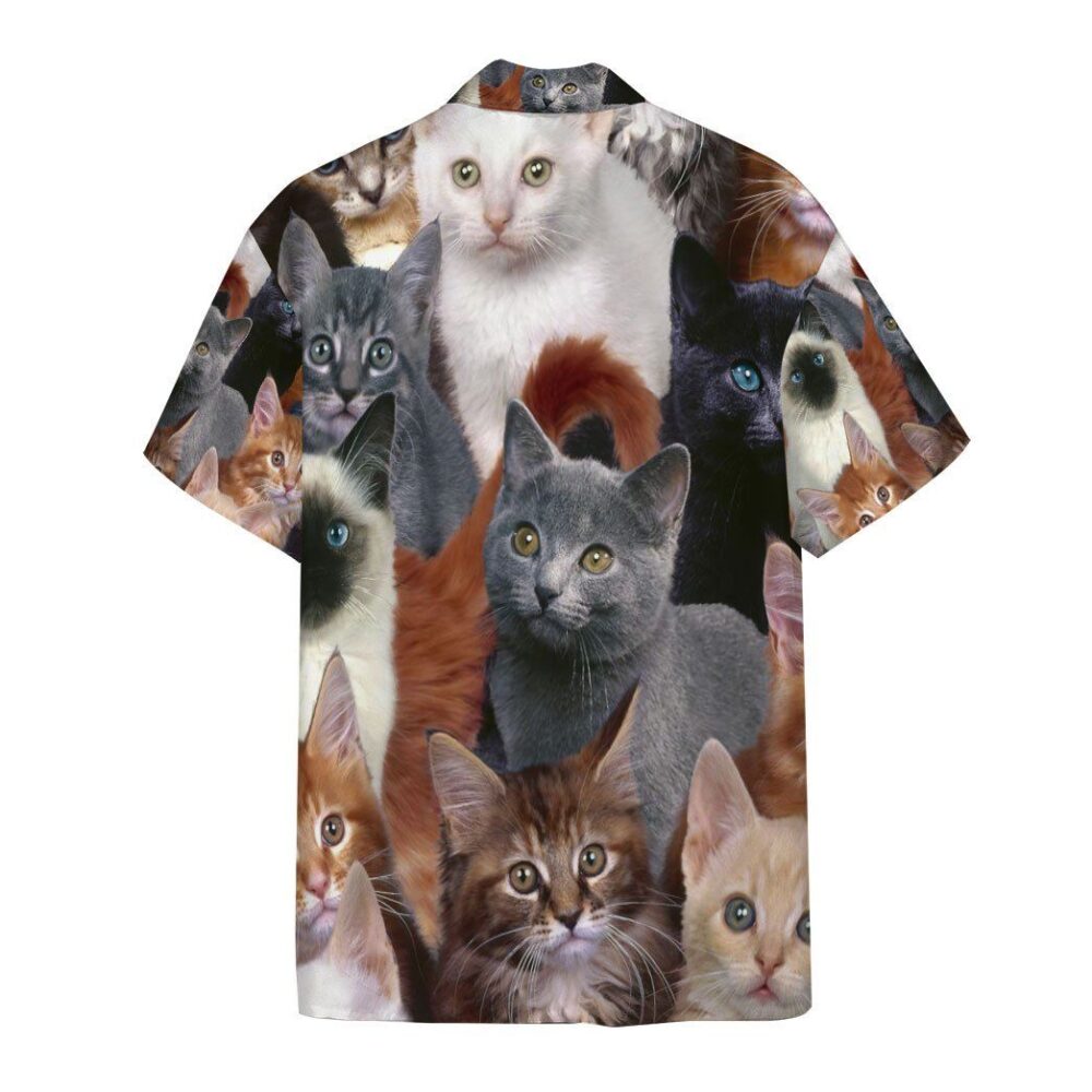 Cats Custom Short Sleeve Shirt