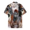 Cats Custom Short Sleeve Shirt Q7Qkv