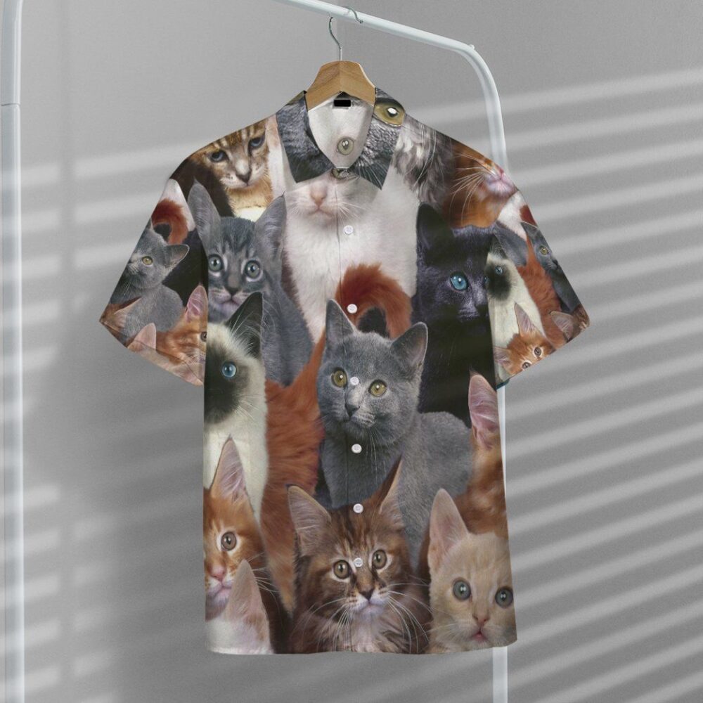 Cats Custom Short Sleeve Shirt