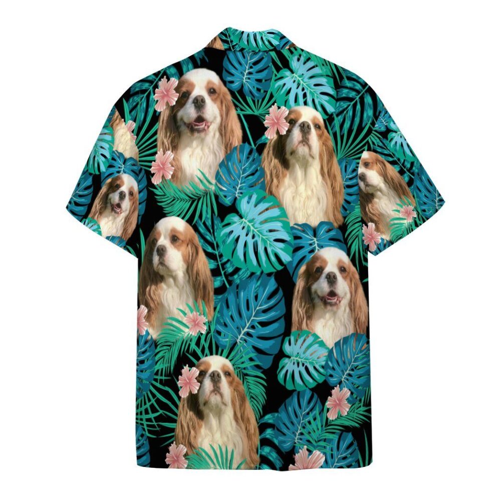 Cavalier King Charles Spaniel Dog Summer Custom Short Sleeve Shirt